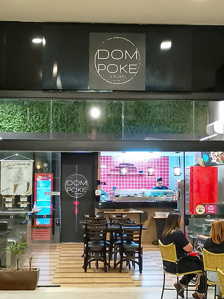 Loja Dom Poke Sushi Bar Alpha Square Mall