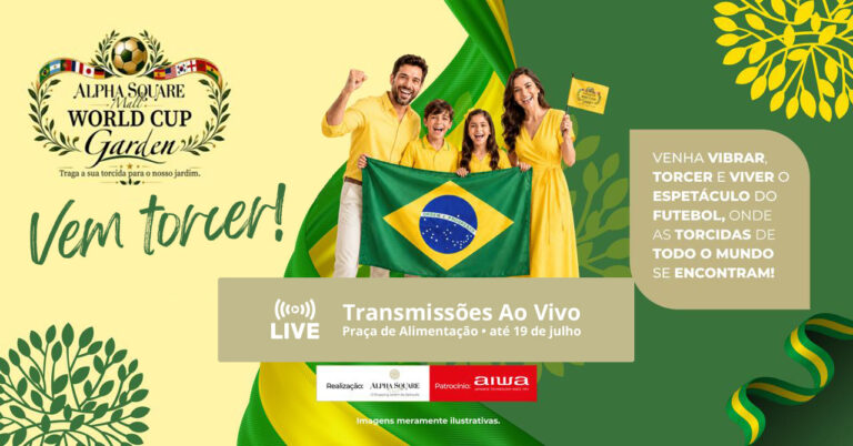 World Cup Garden | A Copa no Alpha Square Mall
