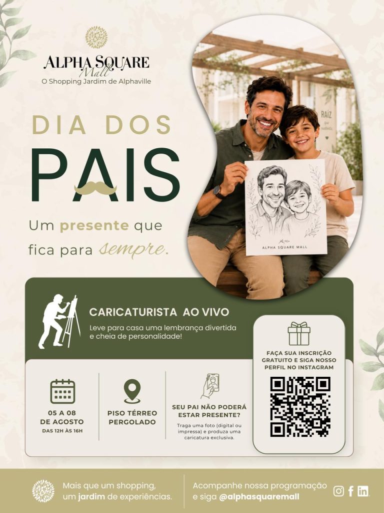 Dia dos Pais no Alpha Square Mall